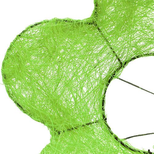 Floristik24 Punho de sisal 20cm verde claro 8 pcs