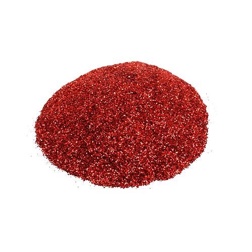 Floristik24 Polvilhe glitter vermelho 115g