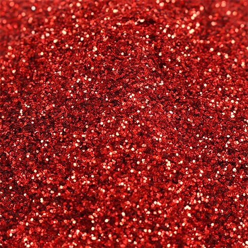 Itens Polvilhe glitter vermelho 115g
