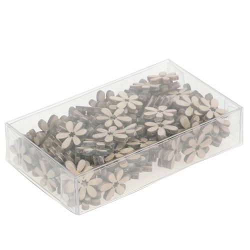 Floristik24 Flores de decoração espalhadas 2cm natureza 144p