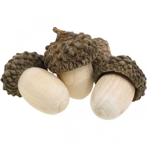 Decoração de dispersão bolotas decoração de outono decoração de inverno 3cm 36 peças