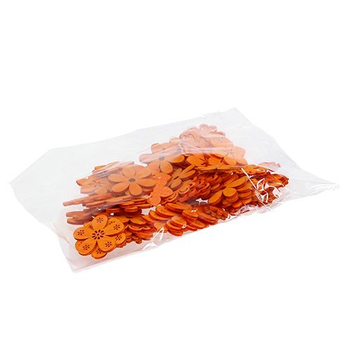 Floristik24 Flor de madeira espalhada laranja 2cm - 4cm 96p