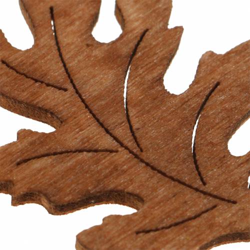 Floristik24 Folha de decoração dispersa carvalho bordo 4cm 72 un