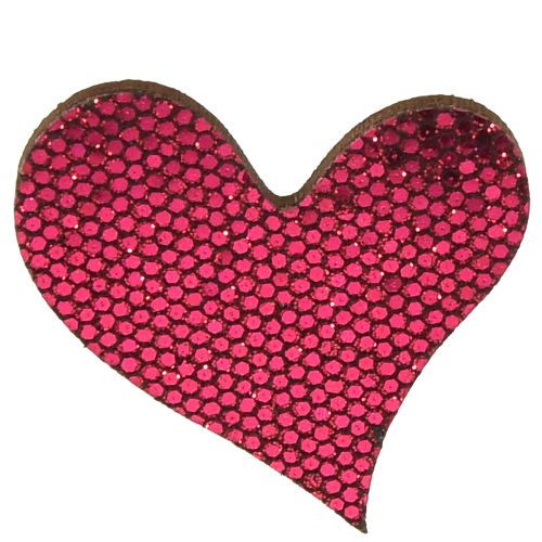Itens Decoração dispersa coração roxo 3-5 cm 48 unidades