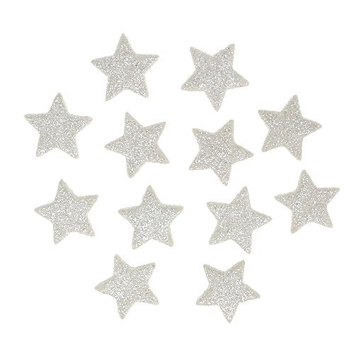 Espalhe estrelas com creme glitter 2.5cm 96pcs
