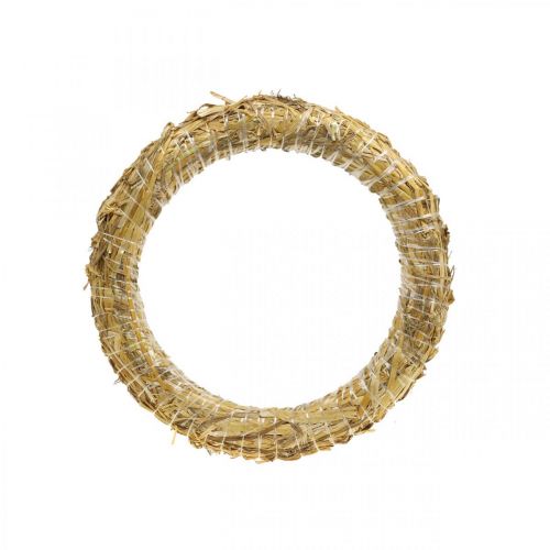 Itens Guirlanda de palha 30/4cm 10 peças