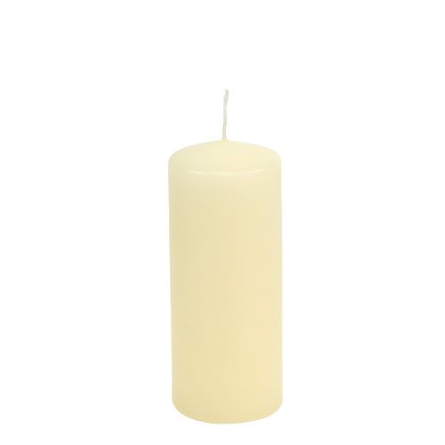 Vela pilar 150/60 creme 8 unidades