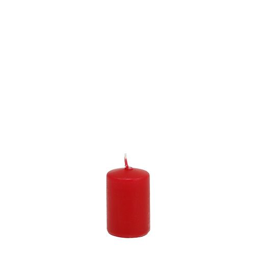 Itens Velas pilares velas vermelhas do advento velas pequenas 60/40mm 24 unidades