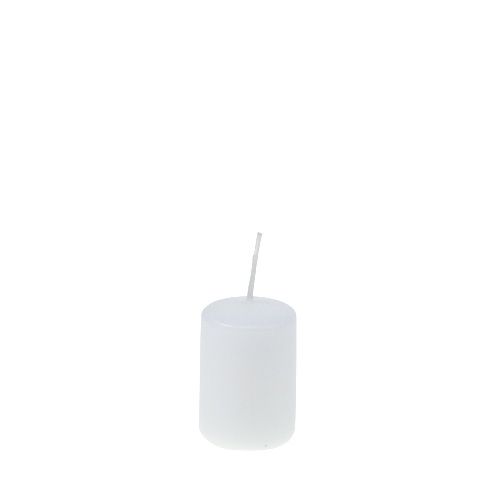 Itens Velas pilares velas brancas do advento velas pequenas 60/40mm 24 unidades