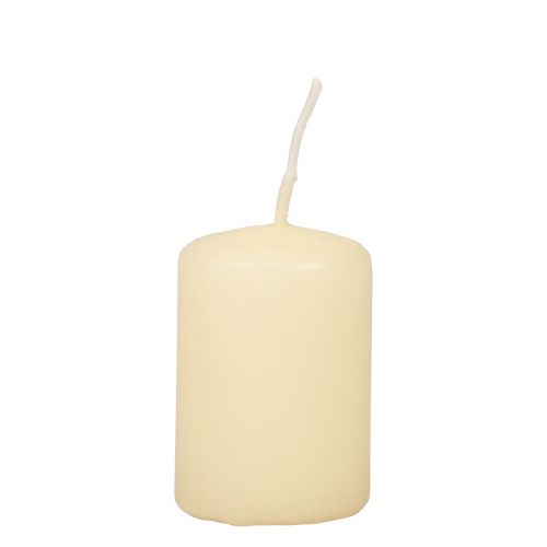 Velas Pilar Velas Advento Velas Creme 60/40mm 24 unidades