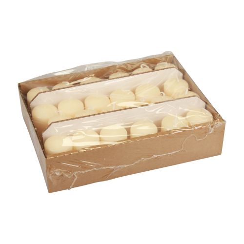 Itens Velas Pilar Velas Advento Velas Creme 60/40mm 24 unidades