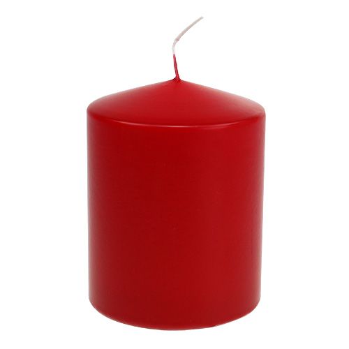 Velas do pilar 130/100 vermelho 4pcs