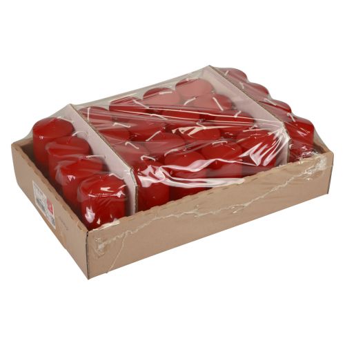 Itens Velas pilar vermelhas Velas do Advento vermelho velho 100/50mm 24 un