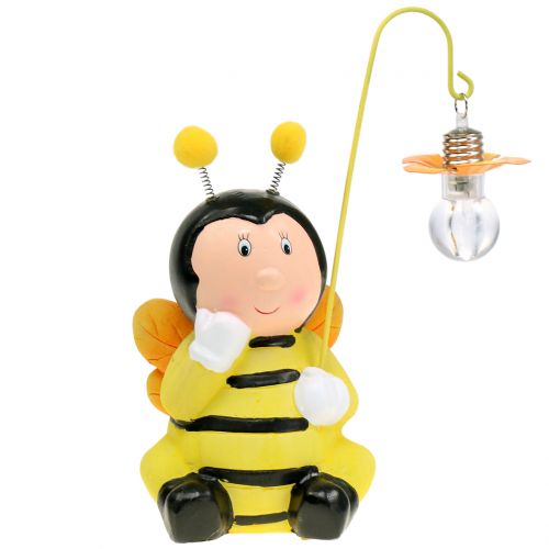 Floristik24 Figura decorativa abelha com luz H21cm