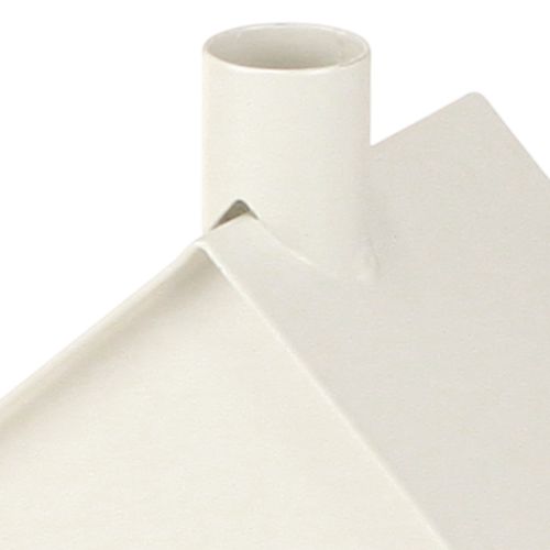 Itens Miniatura elegante de casa de chá para decoração de mesa, 15 cm