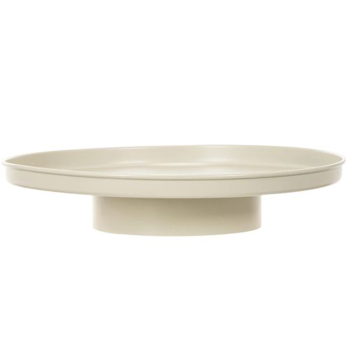 Bandeja decorativa de metal de 30 cm para decoração de plantas. | Floristik24.pt