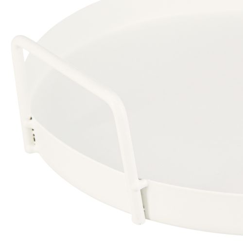 Itens Bandeja com alças práticas para uso versátil em casa e na indústria de catering, 30 cm