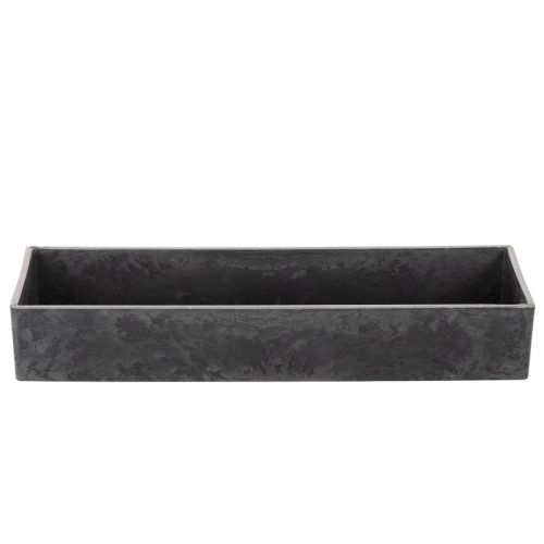Bandeja retangular com alças, bandeja decorativa para mesa, 32 cm | Floristik24.pt