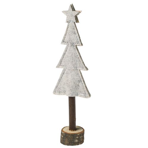 Itens Decoração de árvore de Natal em feltro estrela coração bege vermelho Alt.21cm 4 peças