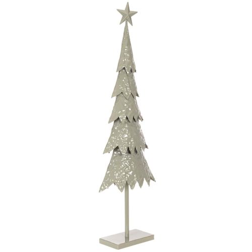 Árvore de Natal decorativa com estrela e suporte, enfeite festivo para mesa, 74 cm comprar | Floristik24.pt