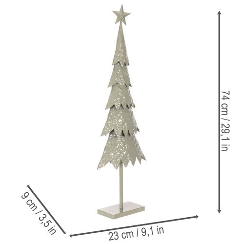 Árvore de Natal decorativa com
