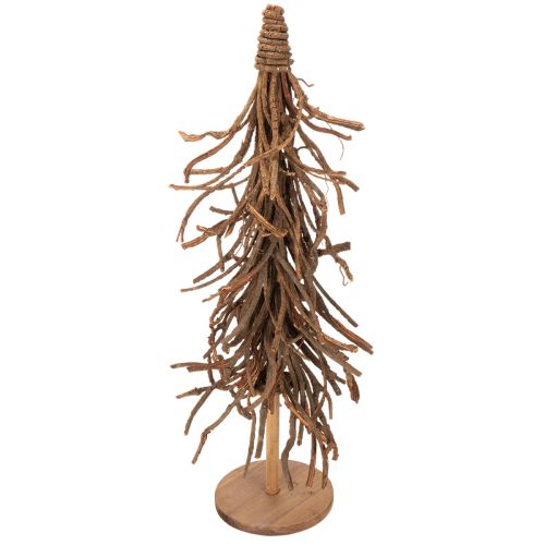 Árvore decorativa feita de ramos de salgueiro sobre uma base de madeira, 68 cm comprar | Floristik24.pt