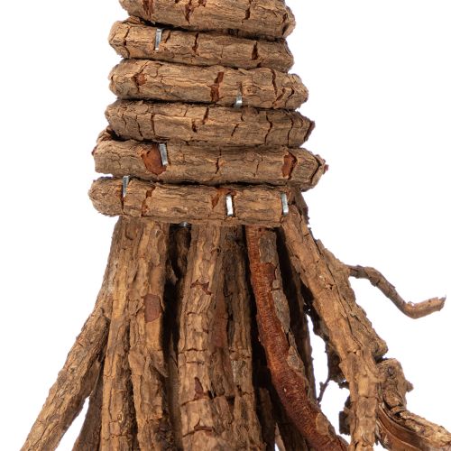 Árvore decorativa feita de ramos de salgueiro sobre uma base de madeira, 68 cm | Floristik24.pt