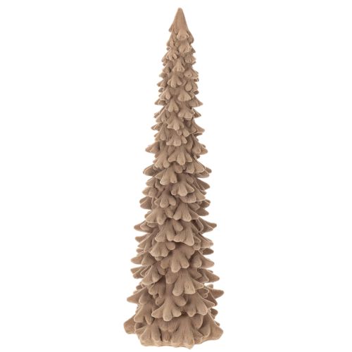 Árvore de Natal decorativa com revestimento floculado para decoração de inverno, 34 cm comprar | Floristik24.pt