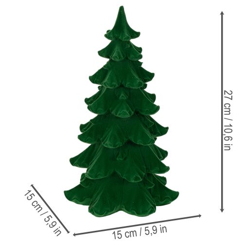 Enfeite de árvore de Natal para decoração de mesa festiva, 27 cm | Floristik24.pt