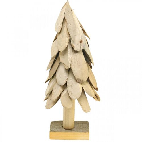 Floristik24 Deco árvore de Natal madeira decoração rústica de madeira Natal Alt.40cm