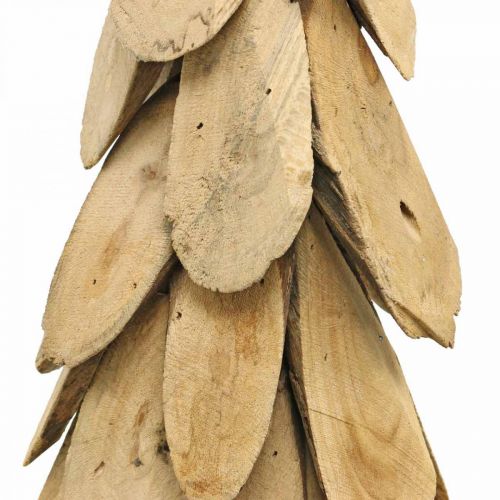 Floristik24 Árvore de Natal Deco Madeira Rústica Árvore de Natal Alt.55cm