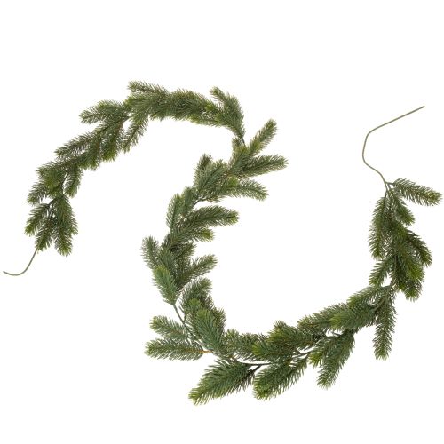 Guirlanda artificial de pinheiro verde para decoração festiva, 200 cm | Floristik24.pt