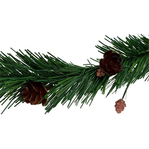 Guirlanda de abeto com cones guirlanda de natal 3,6m