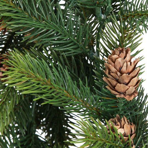 Floristik24 Guirlanda de abeto com cones guirlanda de Natal artificial 160cm