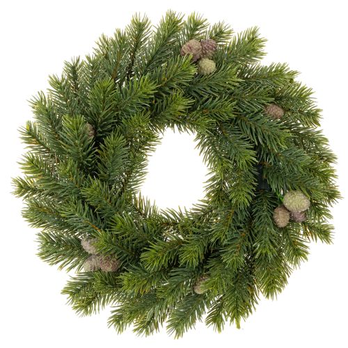 Guirlanda artificial de ramos de pinheiro com pinhas para porta ou mesa, 30 cm comprar | Floristik24.pt