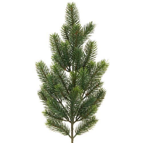 Floristik24 Ramo de abeto artificial decoração verde abeto Real Touch 65 cm 3 unidades