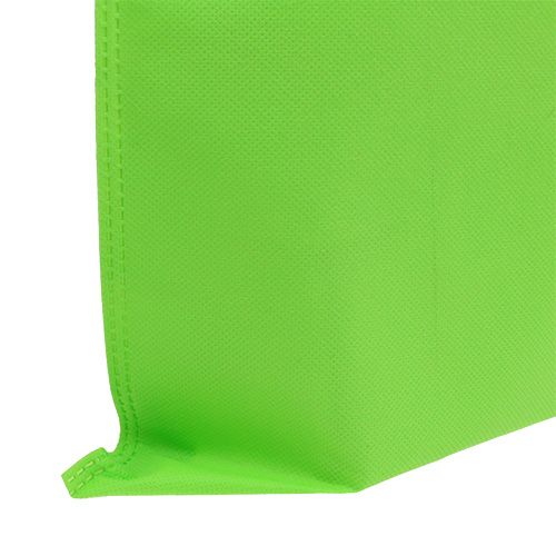 Floristik24 Bolsa verde de lã 37,5cm x 46cm 24pcs