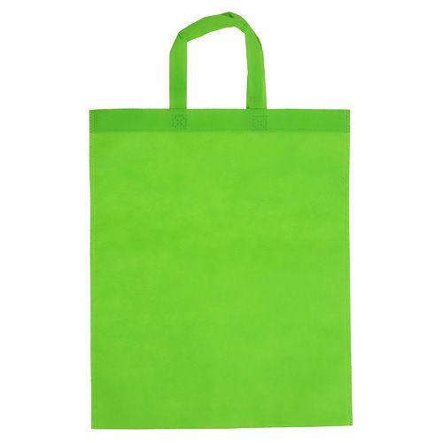 Floristik24 Bolsa verde de lã 37,5cm x 46cm 24pcs