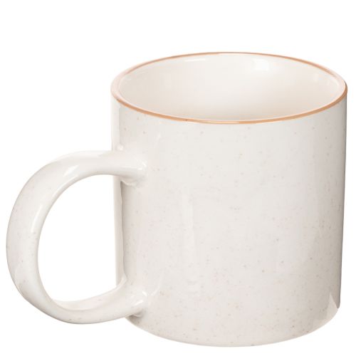 Caneca de cerâmica com motivo