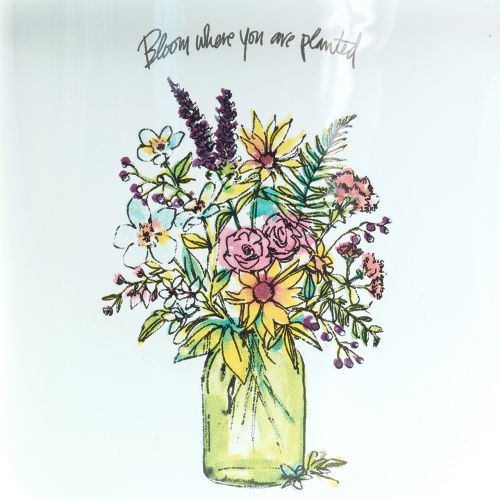 Itens Vaso decorativo para plantas esmaltado Ø11,5cm Alt.10cm