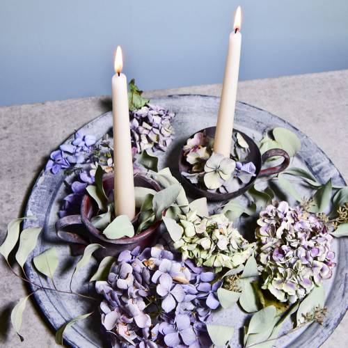 Floristik24 Copo porta-velas estilo antigo Ø10cm Alt.7cm