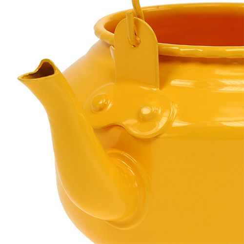 Bule Ø9cm Alt.10cm amarelo gema | Floristik24.pt
