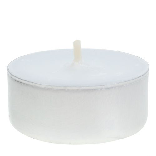 Floristik24 Tealight em tigela de alumínio Ø4cm 50pcs