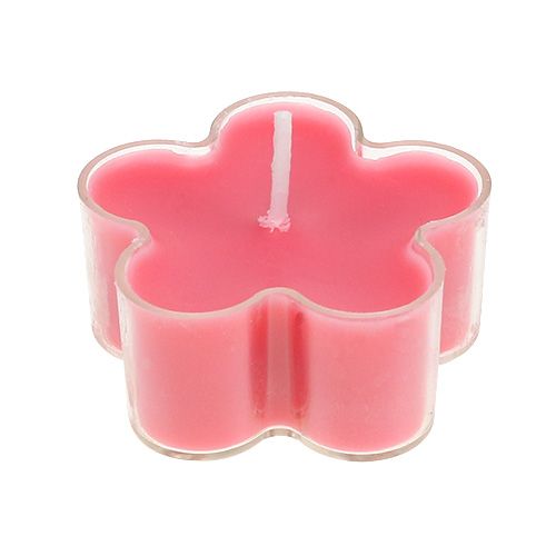 Floristik24 Flor Tealight com perfume Ø4,5cm x 2cm 6pcs