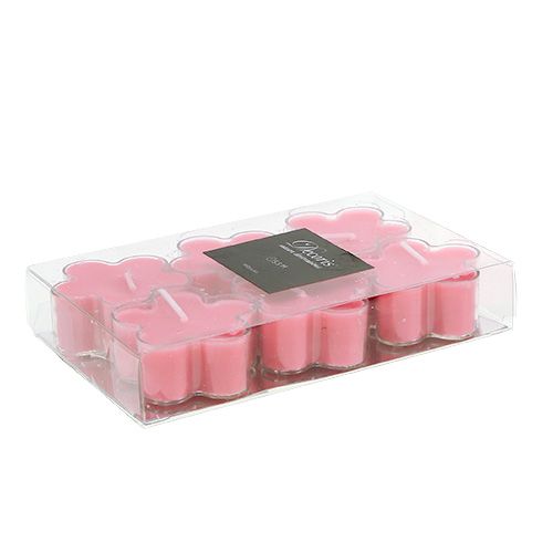 Floristik24 Flor Tealight com perfume Ø4,5cm x 2cm 6pcs