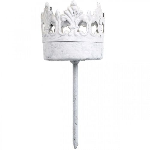 Itens Porta-velas de metal para colar, porta-velas coroa Ø4,5cm 4 peças