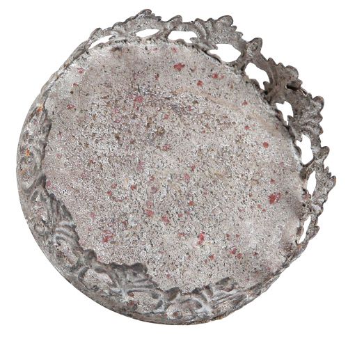 Itens Porta-velas para conectar vintage Ø7cm Alt.7,5cm cinza 4 unidades