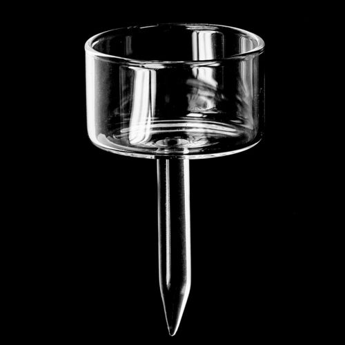 Itens Suporte para velas em vidro transparente Ø4,5cm Alt.8cm 8 un