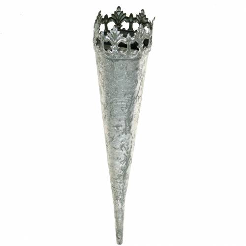 Itens Suporte para velas de chá para colar prata Ø5cm H24cm 4 peças