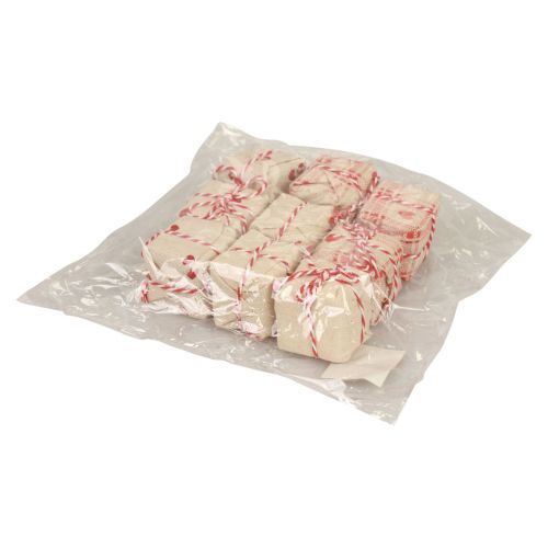 Itens Decoração de mesa pacote de presente de Natal decoração 3,5 cm 9 unidades